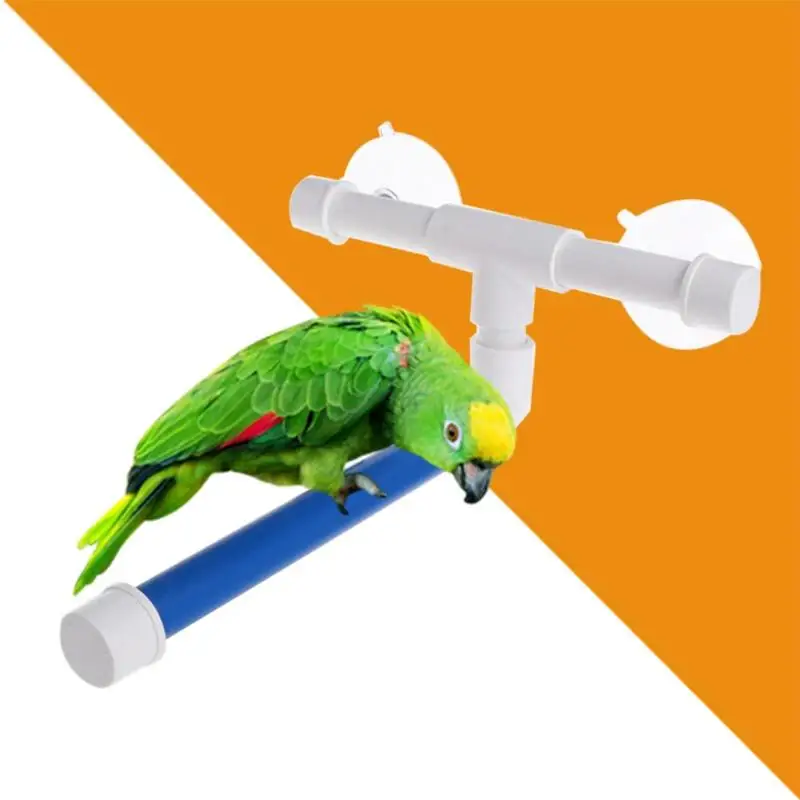 Pet Parrot птица стоящая платформа настенная полка-стеллаж для ванной душевая