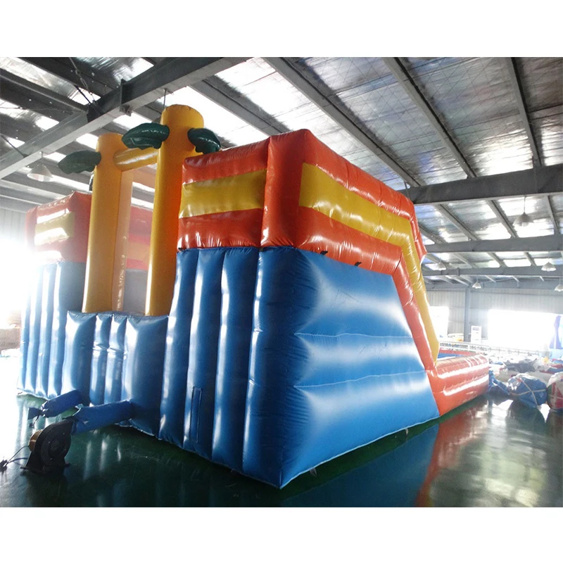 Надувная водная горка из ПВХ гигантский бассейн для детей|giant inflatable water slide|giant