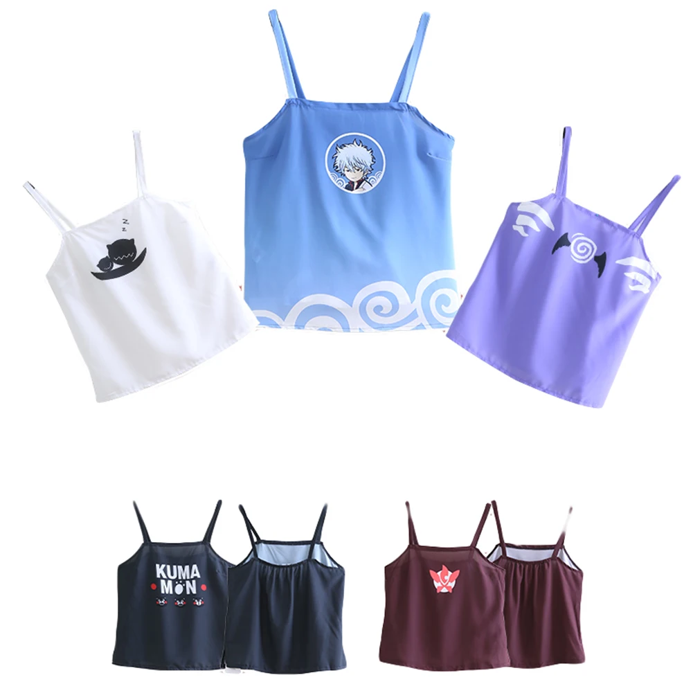 Brdwn FATE Onmyoji Gintama haikyuu Sasuke Kazuto Miku Kumamon hoppou seiki Mikazuki Munechika жилет для косплея Camisole |