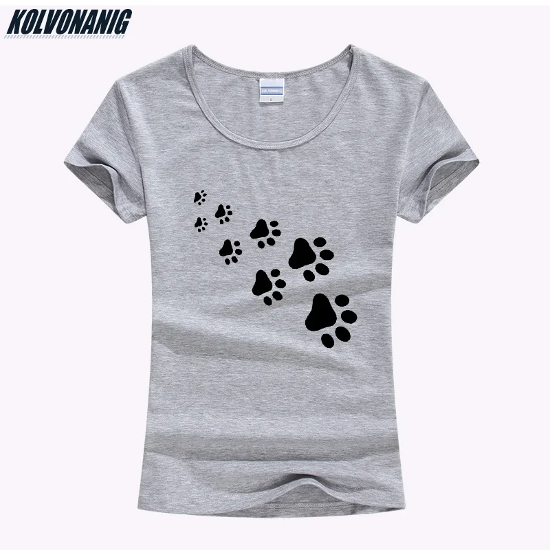 

2021 Summer Funny Cat Paws Graphic Printed T shirt Women Cotton O-neck Slim For Lady Kawaii Girls Anime T-Shirts Tops