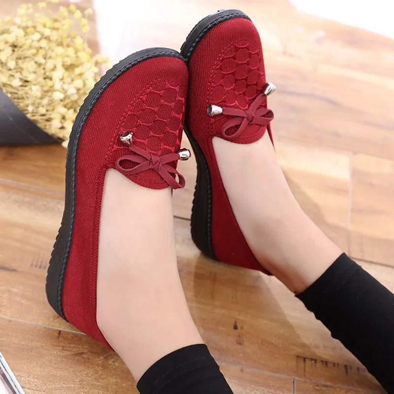Cresfimix zapatos de mujer Обувь для женщин Мягкие и удобные светильник вес без шнуровки