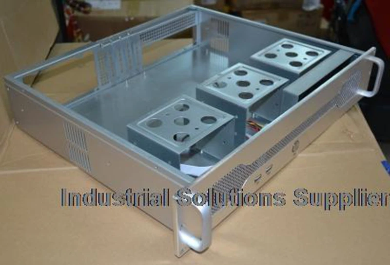 

New Ultrashort 2U380 Aluminum Panel PC Case Server Monitoring POS Machine Soft Router Chassis