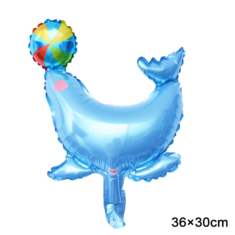 1 шт babyshower смешивает воздушные шарики в виде животных милая панда динозавр Тигр Монстр Воздушные шарики для день рождения вечерние украшения Дети и взрослые - Цвет: seal