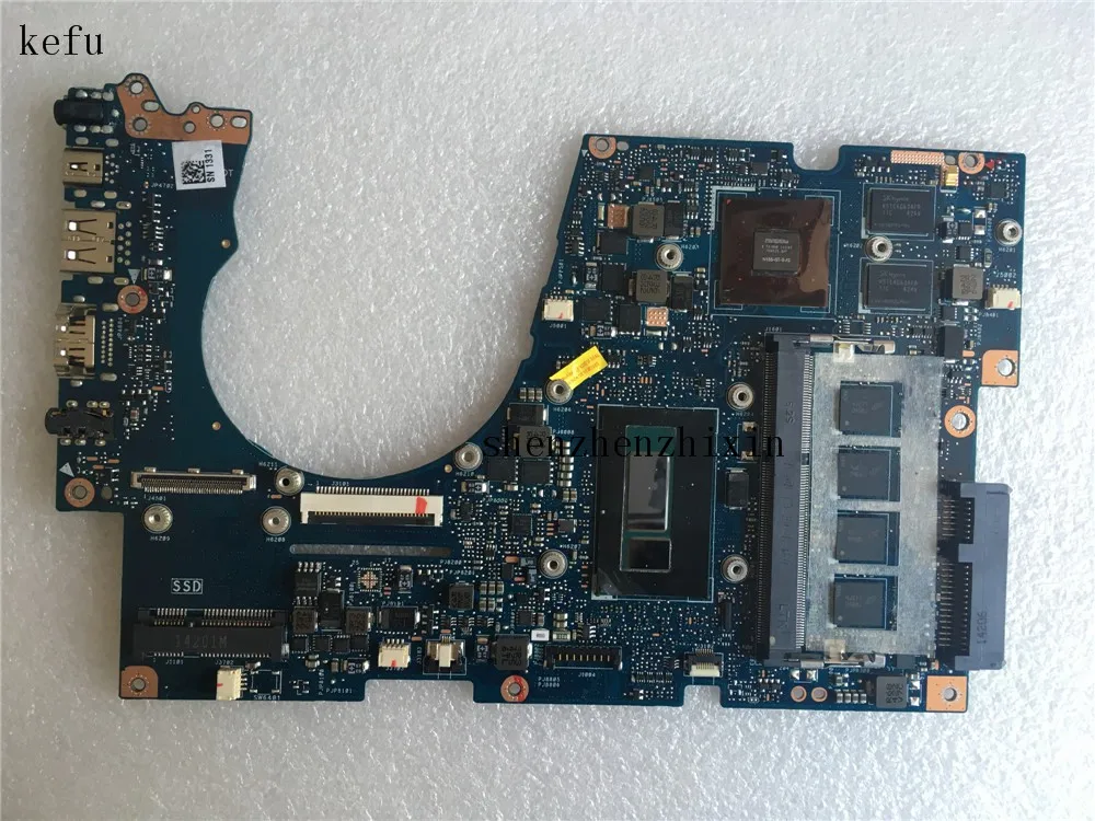 Материнская плата для ноутбука ASUS UX303LN REV.2.0 I5 4210U CPU 4 Гб RAM с графическим тестом