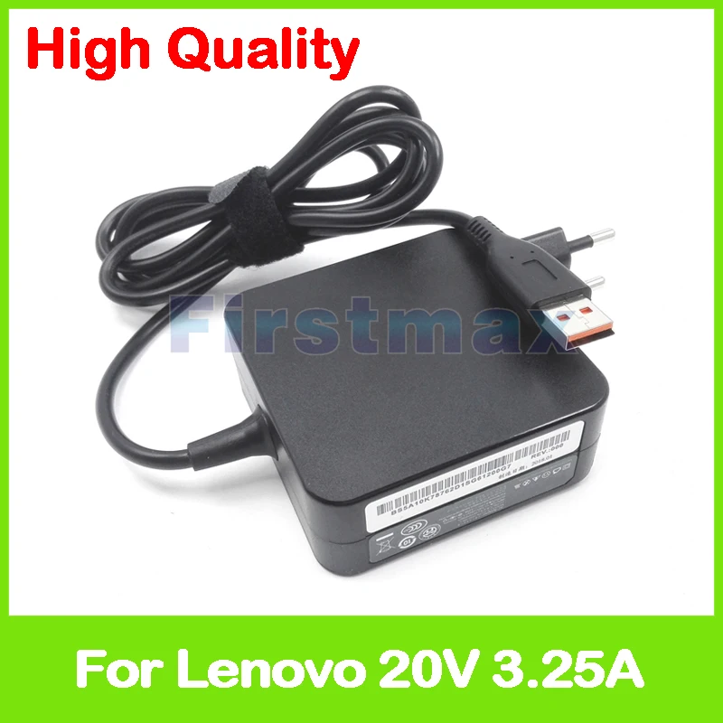 20V 3.25A 65W Ноутбук AC адаптер питания зарядное устройство ADL65WLE 5A10G68679 ADL65WLF 5A10G68689 для