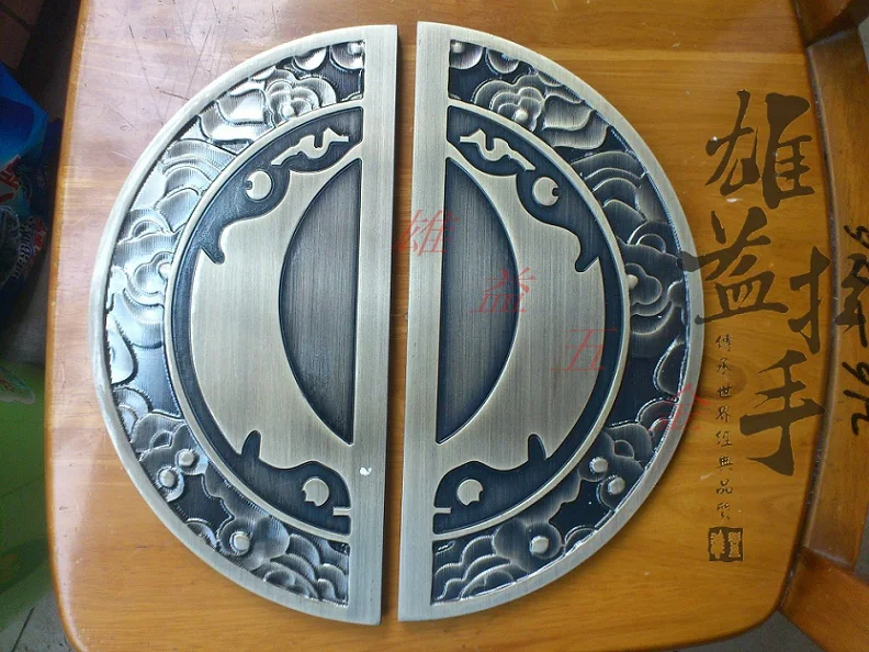 Бронзовая скульптура современная Европейская стеклянная дверная ручка ручной