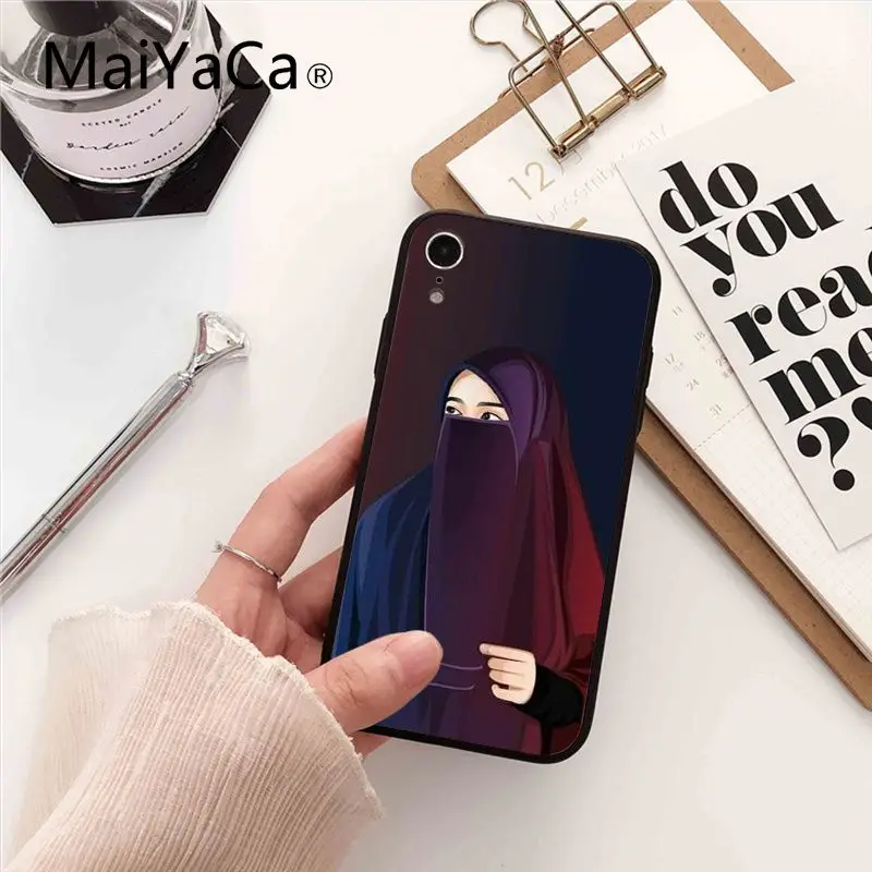 Maiyaca мусульман Gril/глаза на руку люксовый уникальный дизайн ч для iPhone 8 7 6 6S Plus X XS