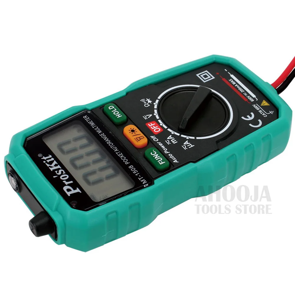 Умный Карманный мультиметр Pro'skit Цифровой точный измерительный прибор с