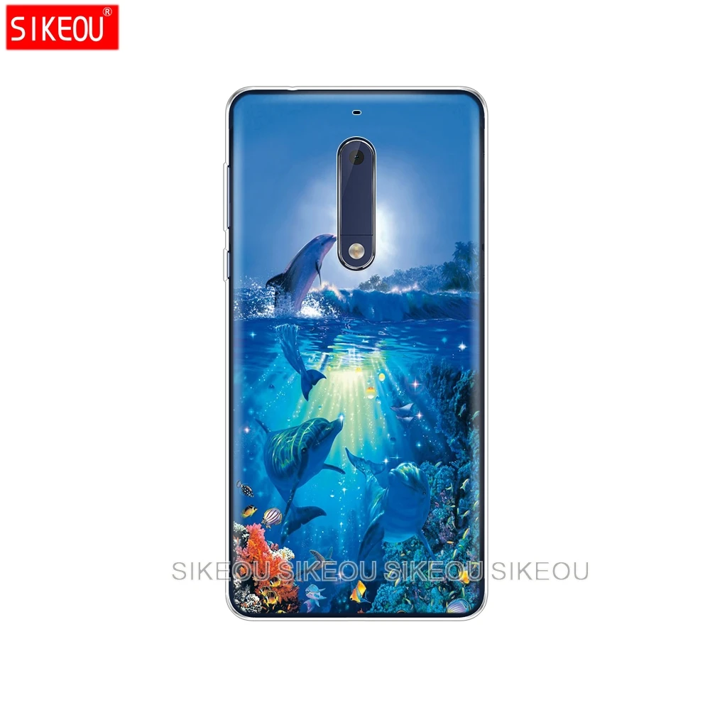 Силиконовый чехол для телефона Nokia 5 3 6 7 PLUS 8 9 1 2 2018|Бамперы| |