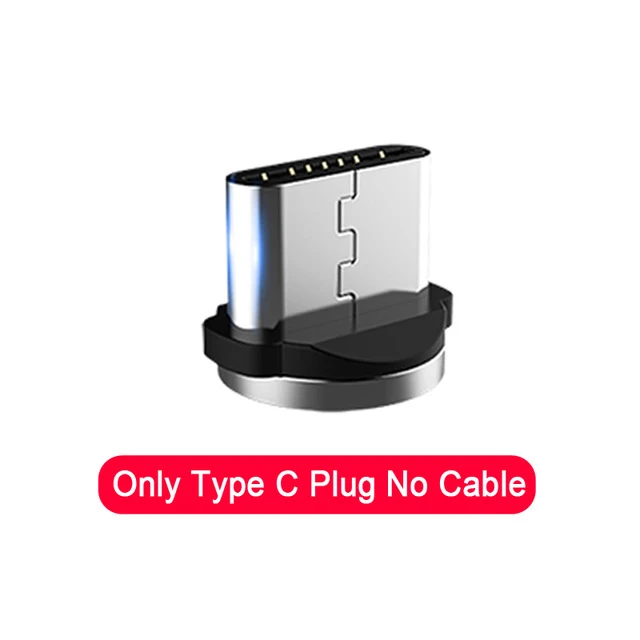 Only Type-c Plug Магнитный Micro USB кабель Lasaier для iPhone samsung type-c, зарядное устройство, Магнитный адаптер, usb type C, кабели для мобильных телефонов - Color: Only Type-c Plug