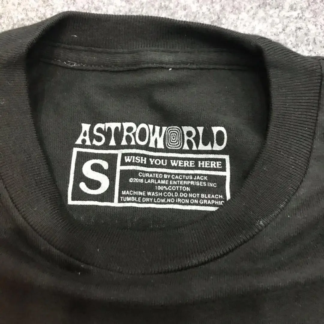 19SS ASTROWORLD Трэвиса Скотта MSG FOREVER TEE Нью-Йорк НИКС Astroworld футболка уличная одежда хип-хоп Astroworld футболка для мужчин и женщин