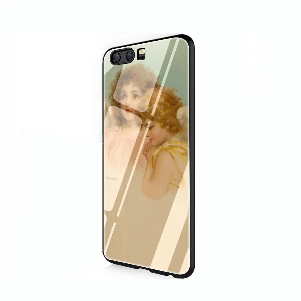 G3 Новинка Ренессанс ангелы Fundas закаленное стекло чехол для телефона huawei mate P 10 20 30 Lite Pro Y9 Honor 8X 7A - Цвет: G3