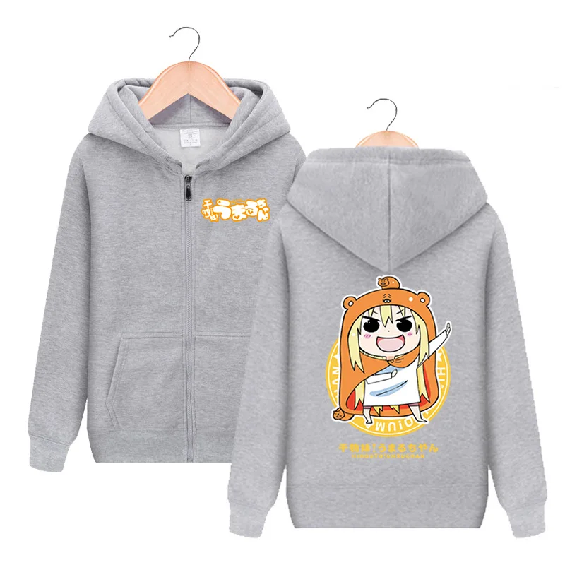 Аниме Himouto! Umaru-chan мультипликационный персонаж дома Умару Милый принт с капюшоном для косплейный костюм с капюшоном для мужчин и женщин куртка Повседневная Толстовка уличная - Цвет: 8
