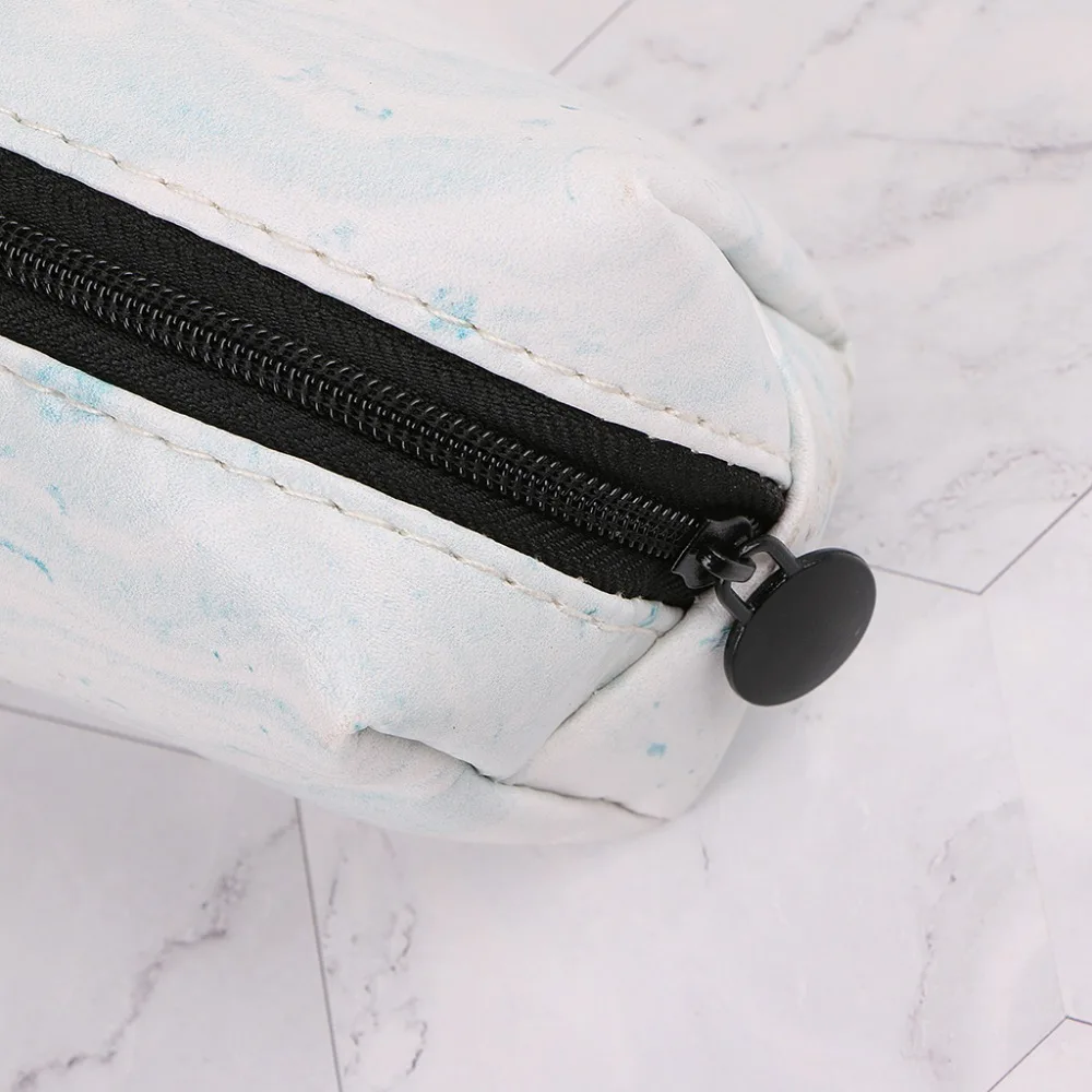 Мраморный пенал канцелярские принадлежности школьные Пеналы Школьные