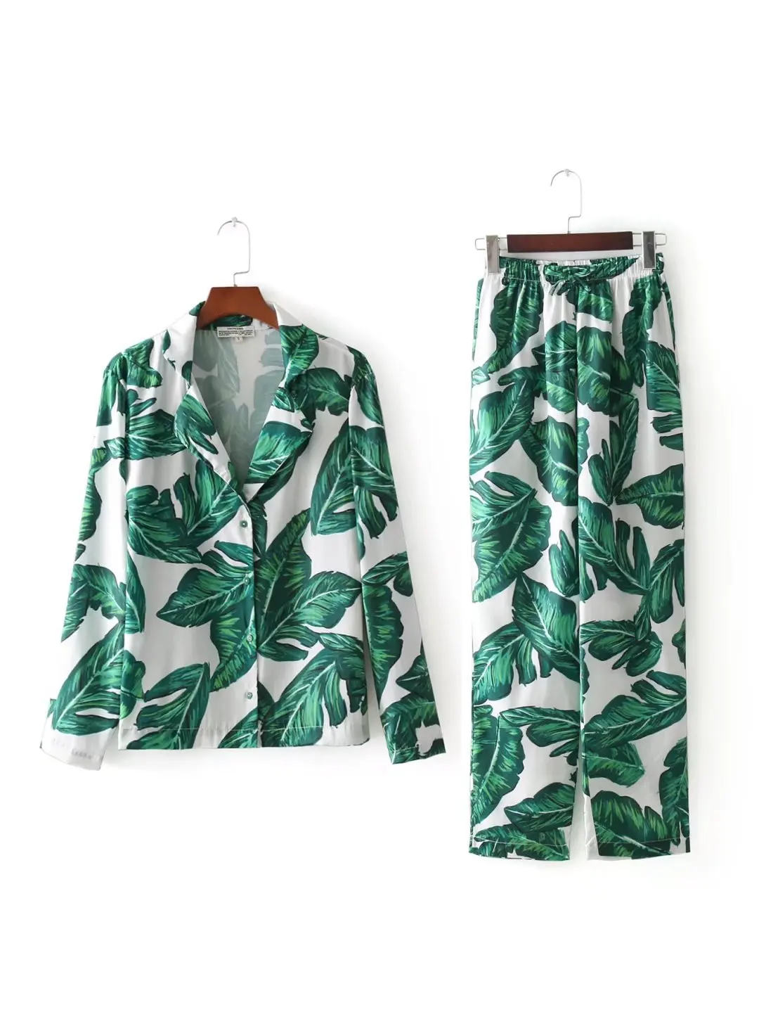 Комплект 2018 Новинка осени повседневные Элегантные принтом одежда с длинными