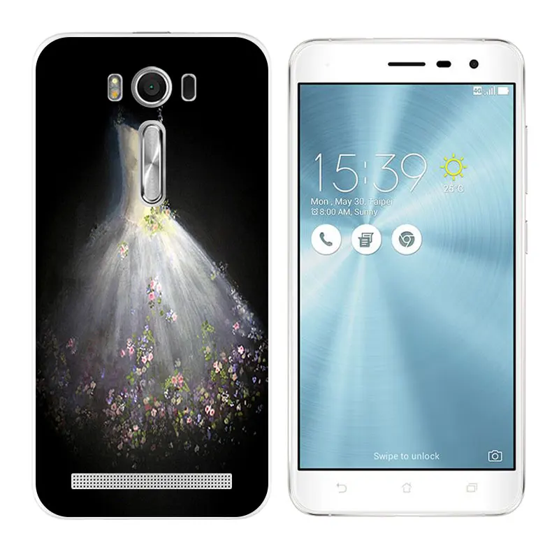 Чехол для телефона Asus ZenFone 2 Laser ZE500KL Силиконовая задняя крышка 5 0 дюймов с принтом