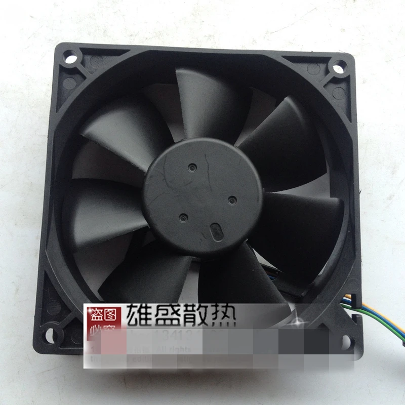 ANS все новые Semi CO AUB0912VH 12V 0.6A 9 см 9025 4 контактный линии ШИМ Вентилятор охлаждения с