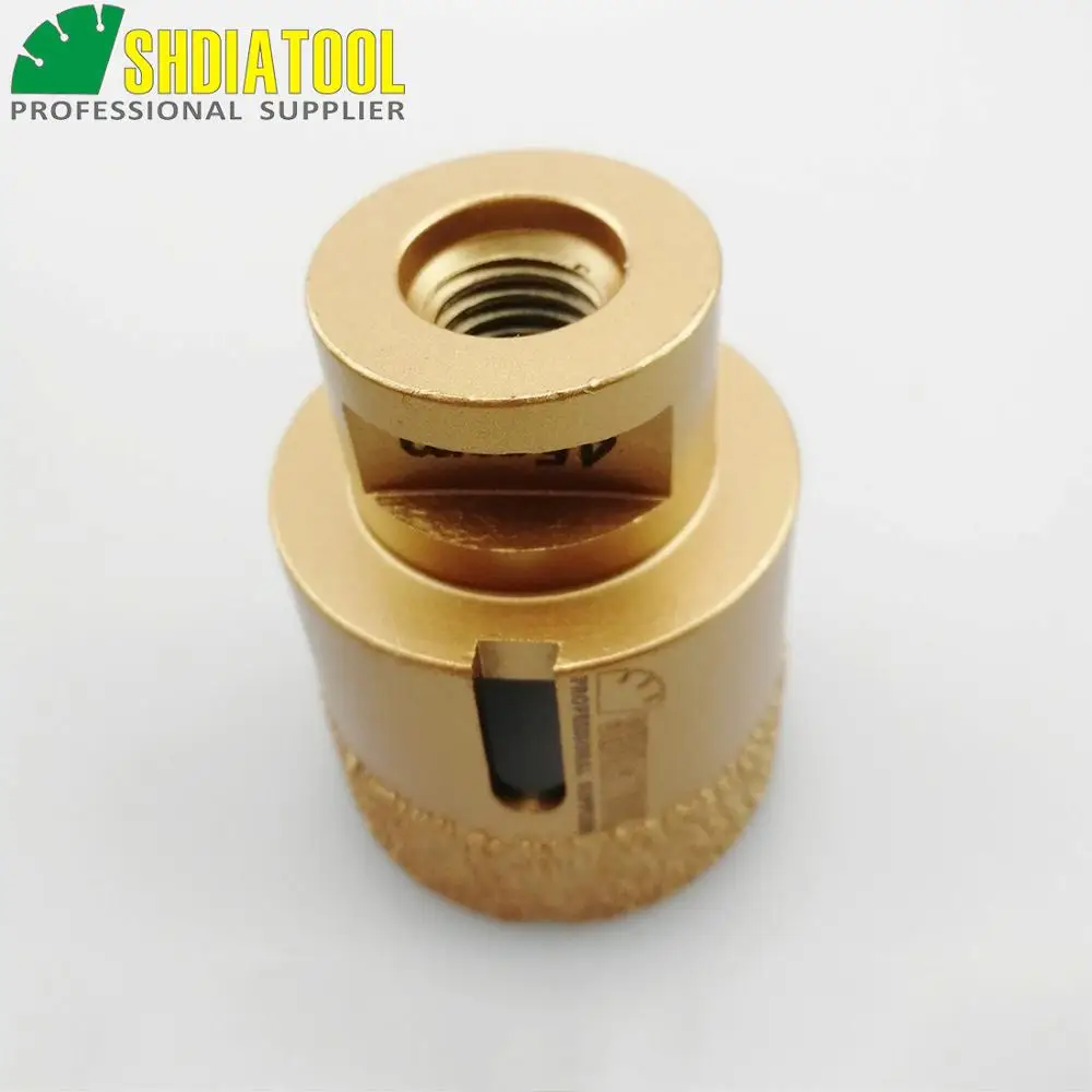 SHDIATOOL 5 шт M14 алмазная пила 20/32/45/55/68 мм вакуумные паяные Diamond Drill коронки сверло