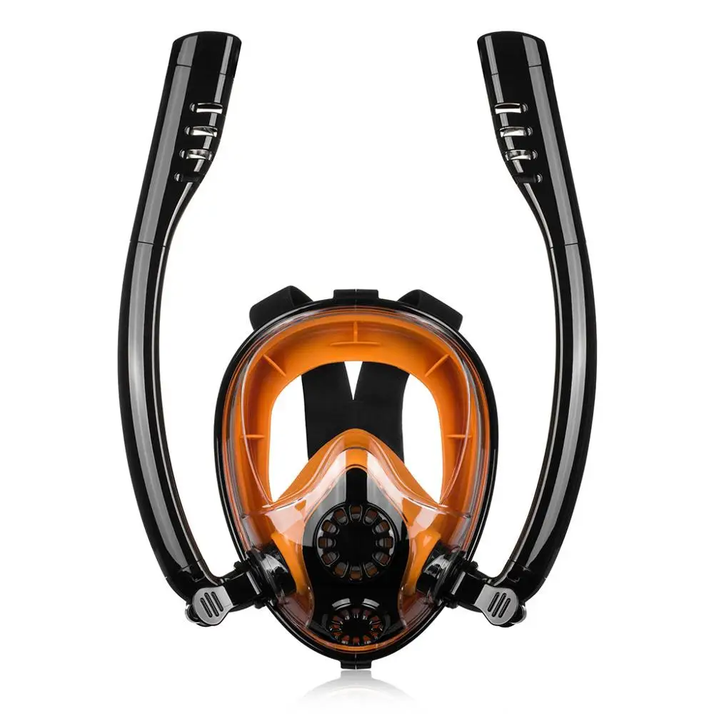 Diving Mask 5-L Маска для дайвинга, анти-туман, сухая, полное лицо, трубка, подводное плавание, подводное плавание, маски для женщин, мужчин, взрослых, детей - Цвет: Diving Mask 5-L