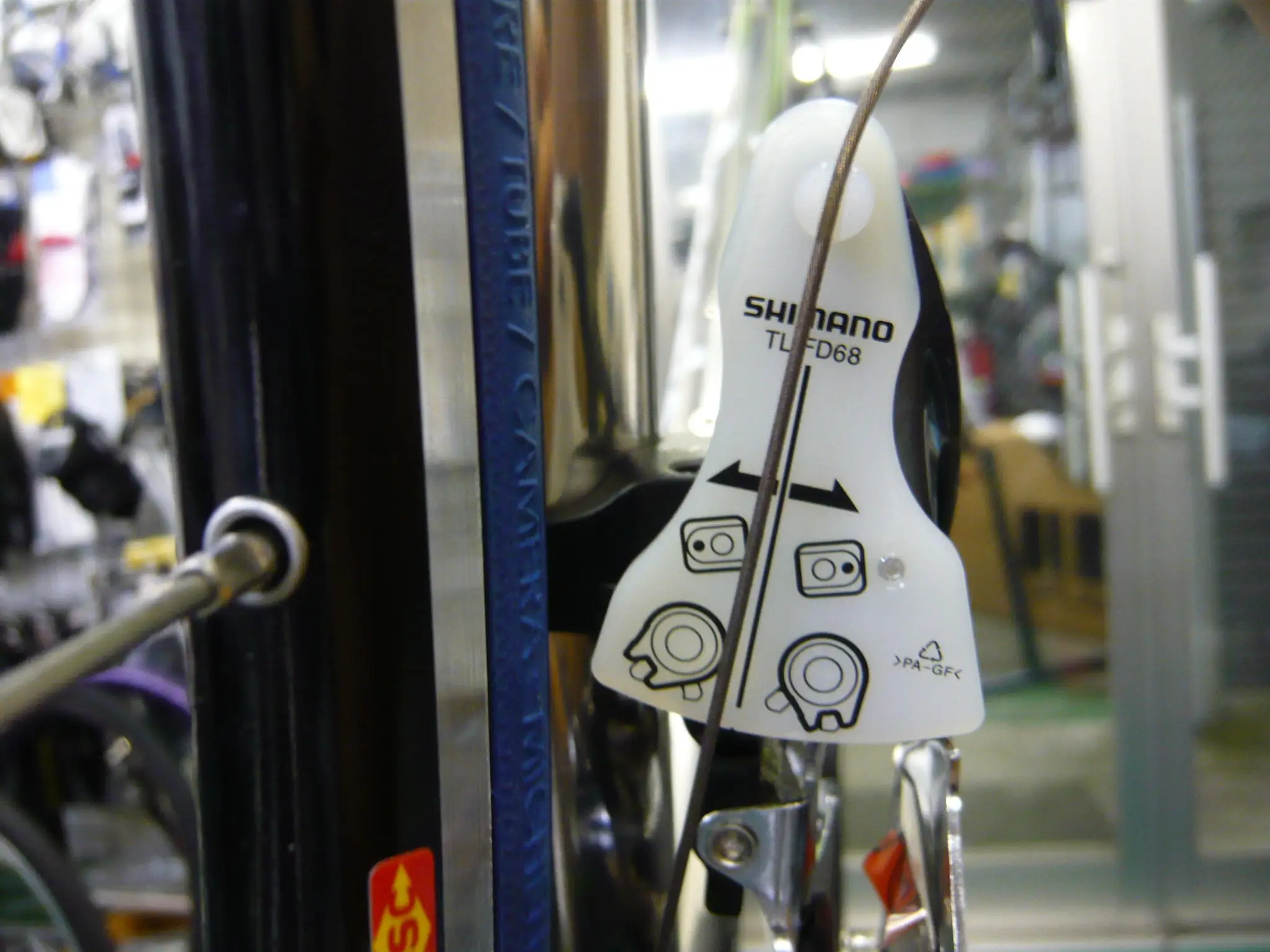 Shimano TL FD68 передний переключатель кабельный набор инструмент для дорожного FD