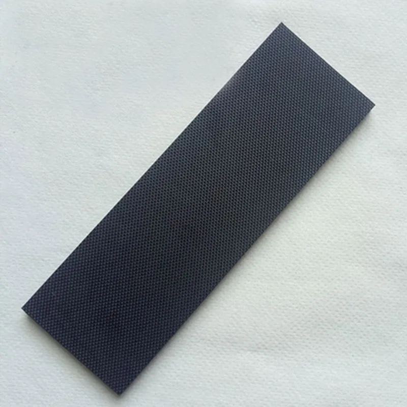 Blcak 120x40x2mm 2 шт. Diy материал ручки ножа тонкие линии черный цвет стекловолокна G10 Материал ручной работы патч материал - Цвет: Blcak 120x40x2mm