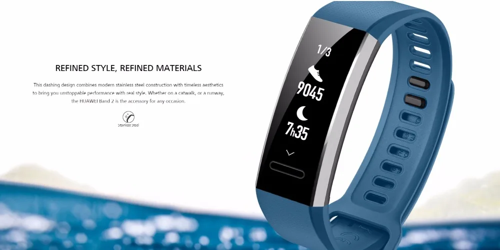 Браслет huawei Band 2 pro B29 B19 для монитора фитнеса 50 м для плавания водонепроницаемый Bluetooth oled-браслет для мужчин и женщин