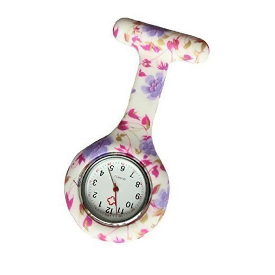 

Women's Watch #501 Fashionable Simple Printing Portable Nurse Brooch Pendant Hanging Pocket Watch Hot