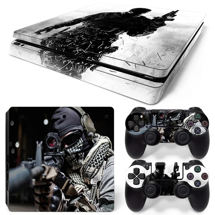 Наклейка оружие скины для Ps 4 Slim для Playstation4 S винил Стикеры чехол