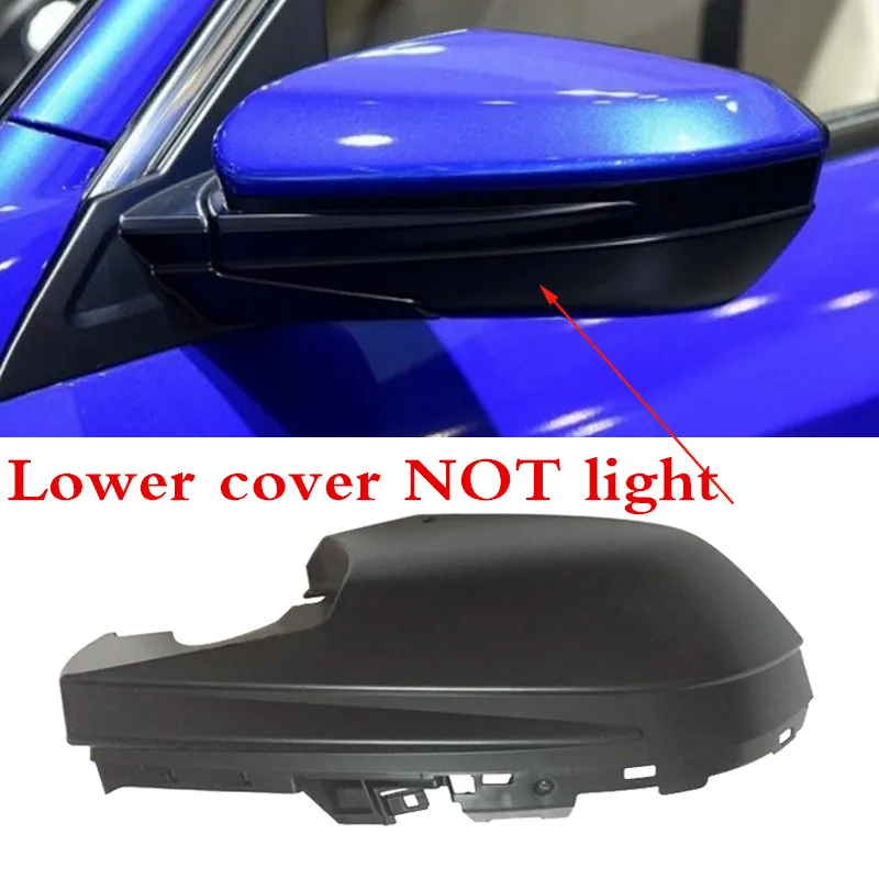 Крышка для зеркала заднего вида CAPQX с правой и левой стороны 2015 2016 Honda CIVIC CIIMO OEM