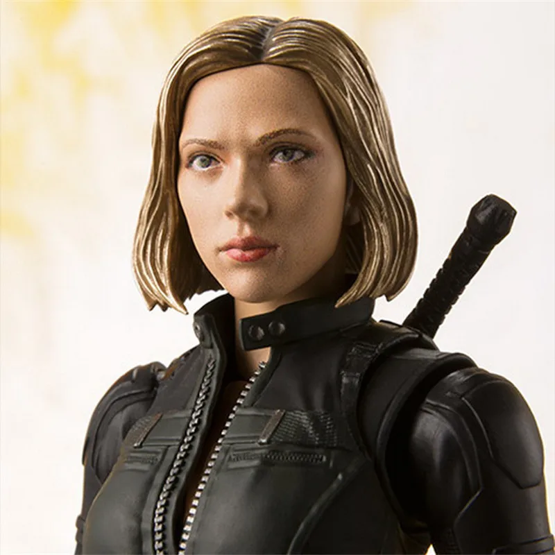15 см Figuarts Мстители Бесконечность война Черная Вдова Скарлетт Юханссон ПВХ