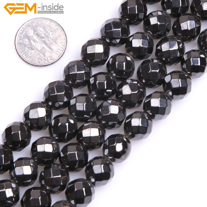 Бусины Из Натурального магнитного гематита 3 12 мм 15 дюймов|stone beads|beads for jewelry makingbeads