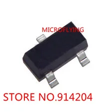 MICROFLYING 100 PCS LBSS138LT1G SOT-23 BSS138 Power MOSFET 200 mAmps