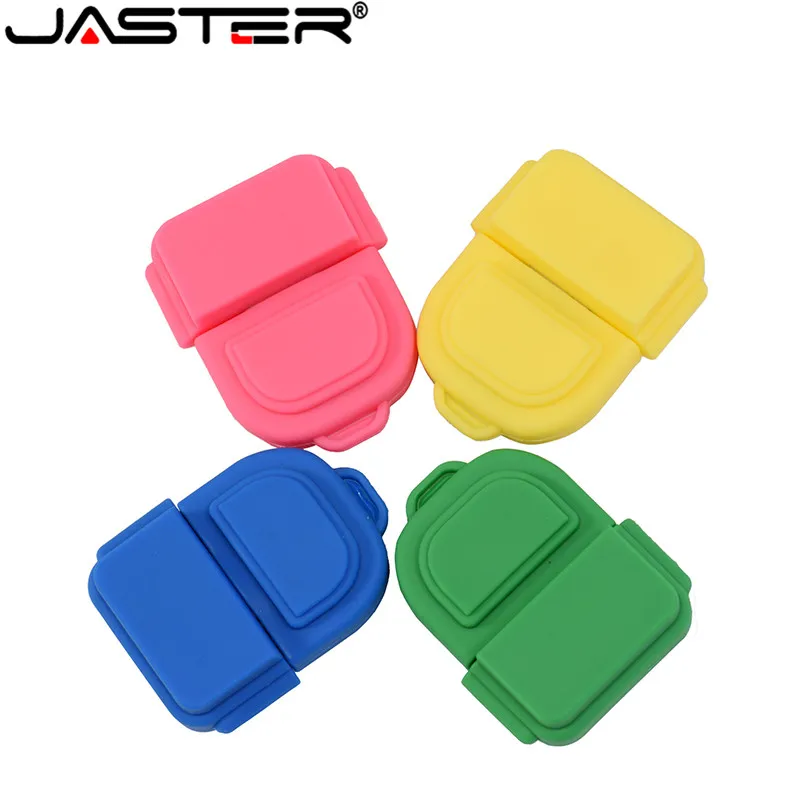 JASTER 4 цвета красивая школьная сумка USB флеш накопитель ГБ 8 16 32 64 Гб флешки USB2.0