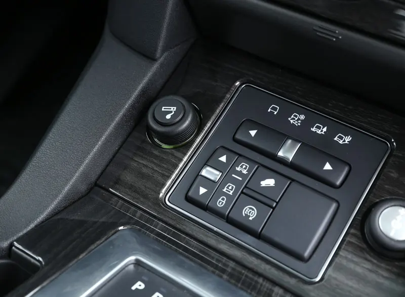 Для Ленд Ровер Дискавери 4 LR4 черное дерево хром панельная Накладка для коробки