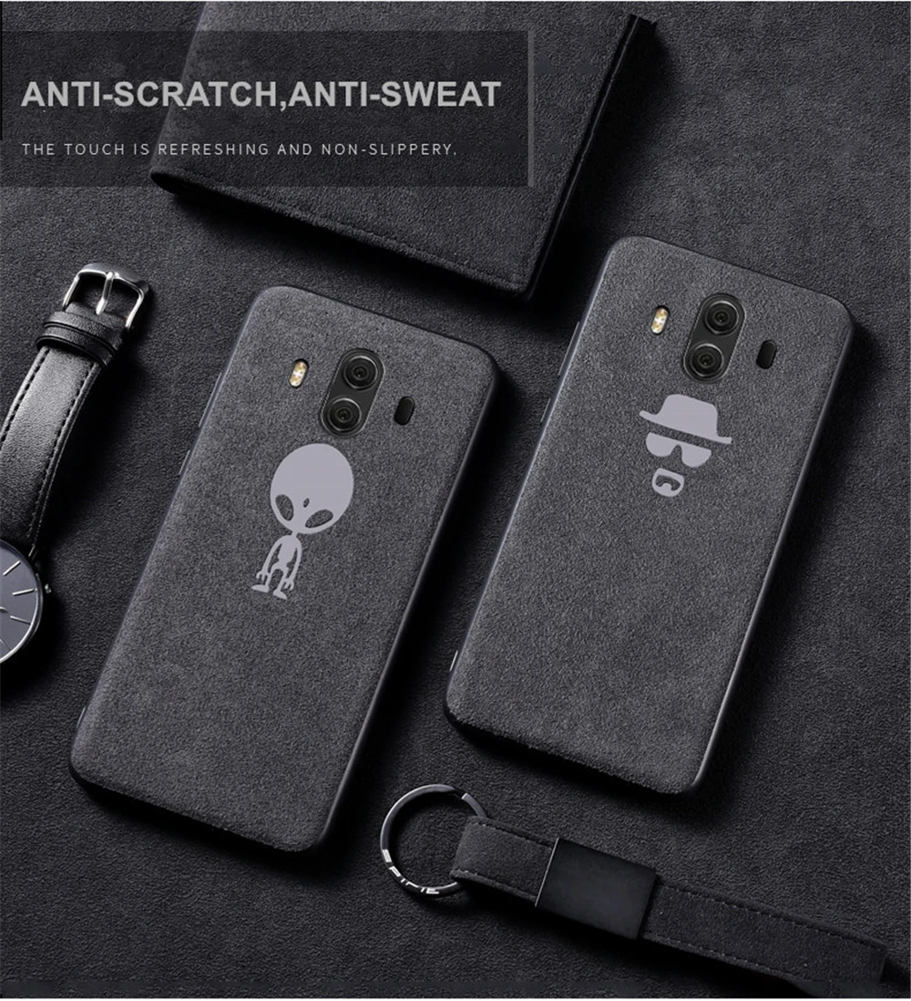 Роскошный противоударный замшевый чехол QINUO с волшебным черепом для OnePlus 7 8 Pro 7Pro 7T