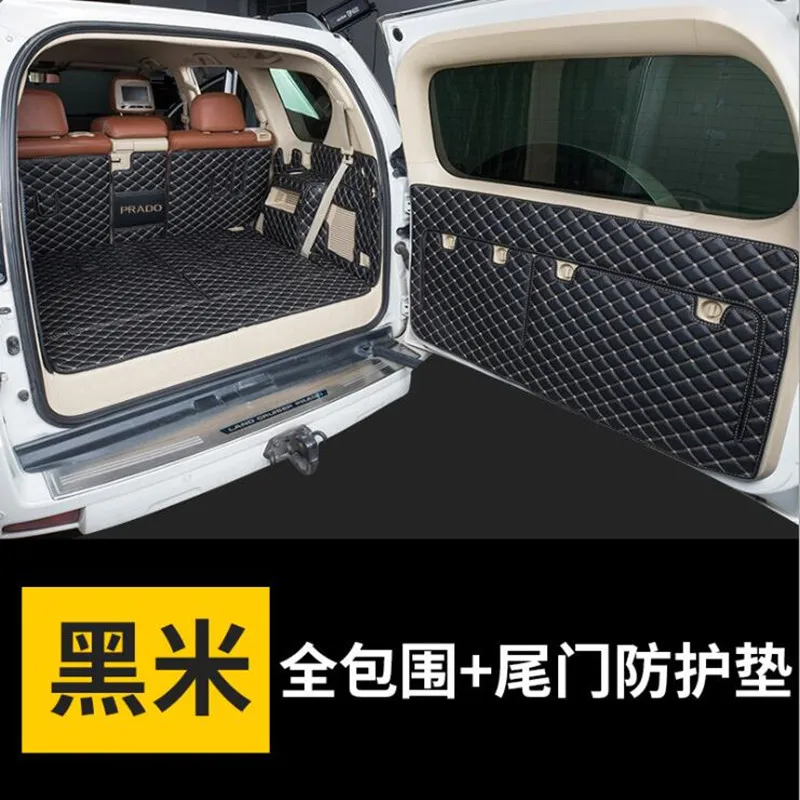 Напольные коврики в багажник автомобиля прочные для ботинок Toyota Land Cruiser Prado 150 2010