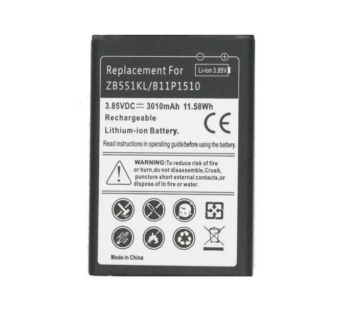 5 шт./лот 3010 мАч/11.58Wh B11P1510 / C11P1510 Замена литий ионная аккумуляторная батарея для ASUS