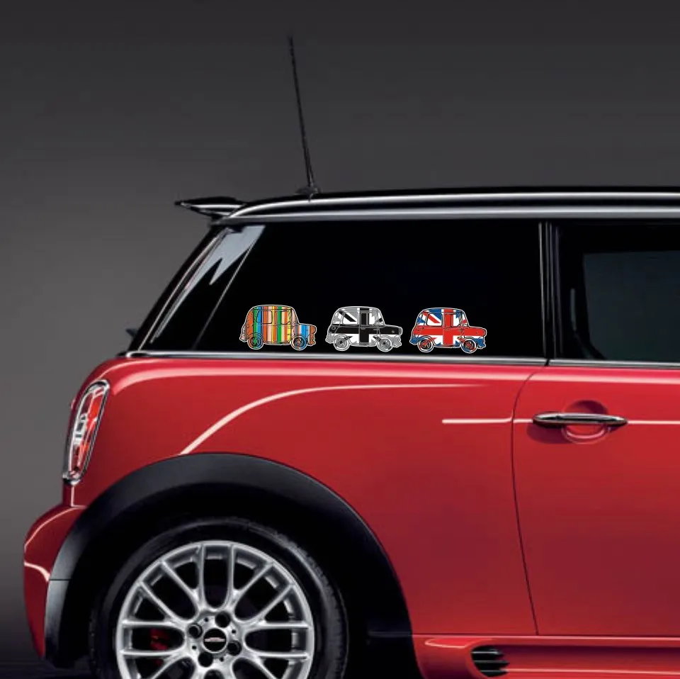 Стикер для автомобиля YOURART винтажные наклейки с флагом Великобритании Mini Cooper F56 S