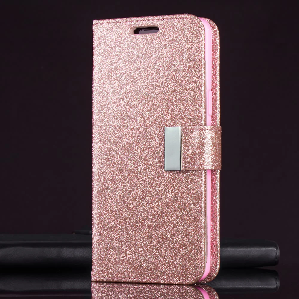 Bling кожаный бумажник чехол для samsung A3 A5 2017 J3 J5 2016 2015 кошелек A6 A7 A8 2018 J6 J4 Plus ЕС