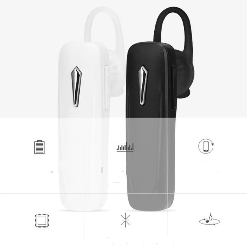 M165 беспроводные Bluetooth наушники с микро-телефоном, регулируемым объемом для Apple iPhone Xiaomi huawei iPad Android phone