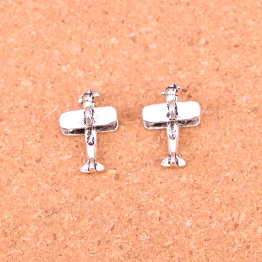 15 шт. металлические подвески в виде самолета 19 х9х13 мм|metal pendant|charm metalmetal charm pendants |