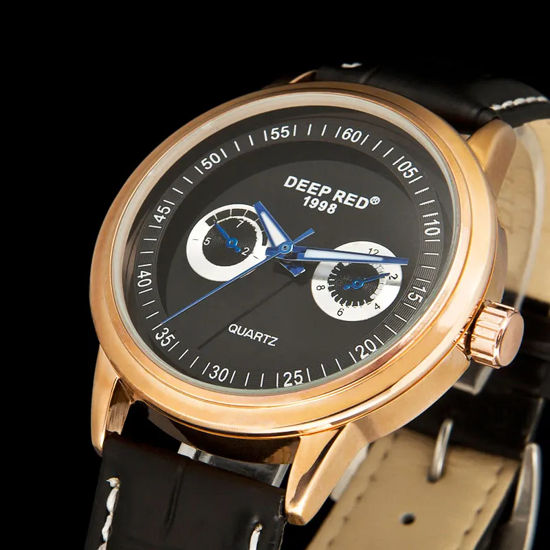 

Мужские военные часы DEEPRED, армейские часы для мальчиков, мужские черные кварцевые часы с аккумулятором для мужчин