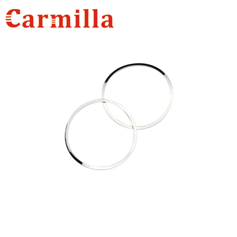 

Автомобильная внутренняя звуковая рамка Carmilla, стикер из нержавеющей стали для Chevrolet Chevy Malibu, модифицированный Acc.