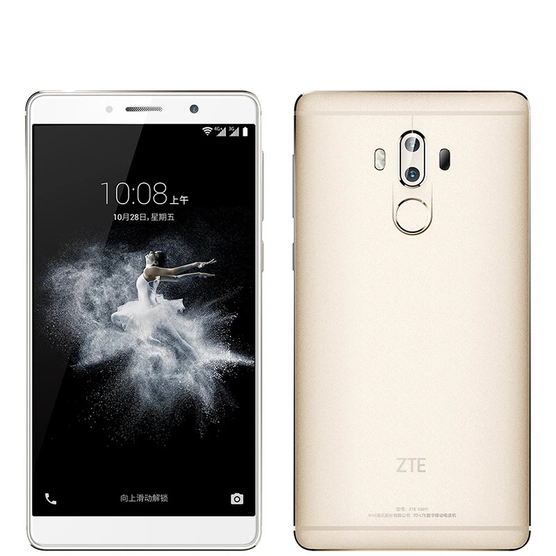 Оригинальный ZTE Axon 7 Max 4G LTE мобильный телефон Snapdragon 625 6 0 &quot1920*1080 4 RAM 64G ROM двойной