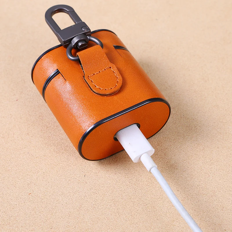 Кожаные чехлы для наушников Honor FlyPods чехол Huawei FreeBuds 2 защитный с Bluetooth