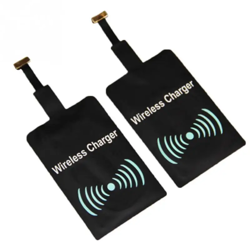 Высокое качество Qi беспроводной зарядный приемник адаптер карта зарядное