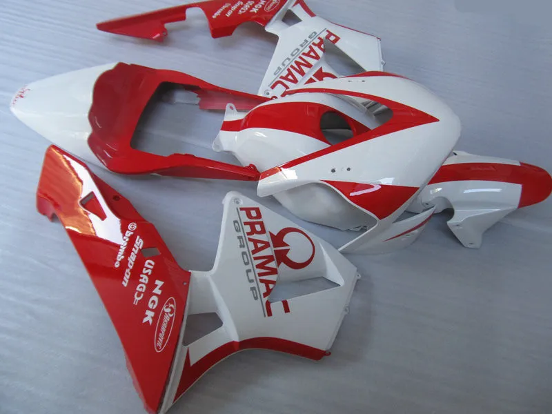 Гоночная версия обтекатель комплект для HONDA CBR600RR F5 03 04 CBR 600RR CBR 600 2003 2004 ABS красные, белые обтекатели комплект+ подарки HG07