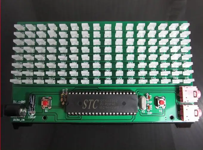 Наборы для творчества RGB дисплей музыкального спектра 8*16 мм светодиодный