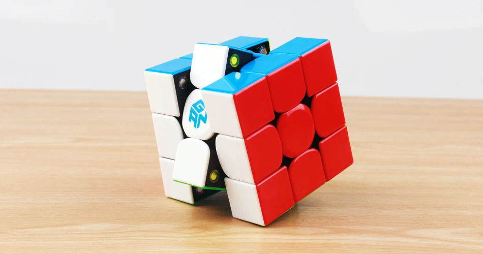 Gan354 м 3x3x3 волшебных магнитных Скорость куб Stickerless Ган 354 Профессиональный магниты головоломки Скорость куб развивающая игрушка для малыша Gans