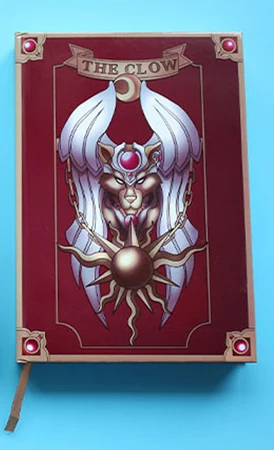 CLOW CARD Винтажная записная книжка SAKURA в твердом переплете для косплея, дневник японского аниме, записная книжка Sakura Clow Magic, подарки для девочек, канцелярские принадлежности - Цвет: CLOW CARD